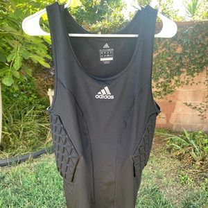 NWT Adidas Alphaskin Padded Tank DI0088 Color Black Size 2XLT